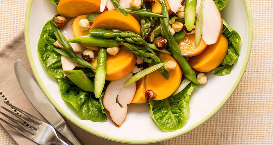 Persimmon-Smoked-Chicken-Hazelnut-Salad