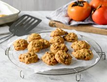 Chewy Persimmon & Ginger Cookies